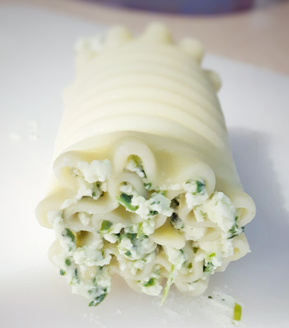 Pinterest Win! Spinach and Ricotta Lasagna Rolls
